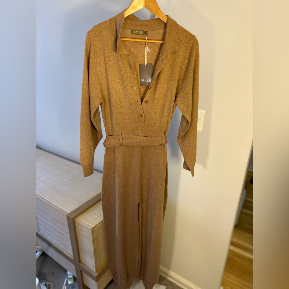 NWT: Brodie Cashmere: Wool & Cashmere Blend Romper in Size M